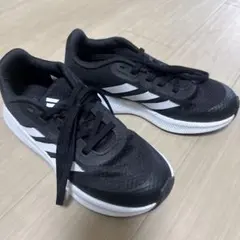 美品⭐︎ adidas ブラック　スニーカー　20cm