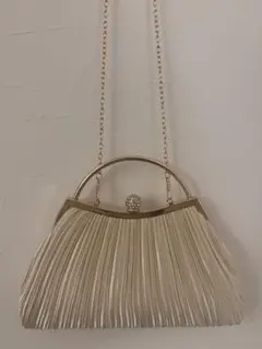 成人式鞄 同窓会鞄 シャンパンゴールド パーティバック