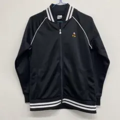 disney ジャージ　上　黒　S ▲24