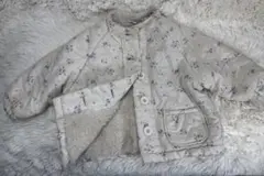 tete a tete テータテート　花柄　アウター　ボア　80