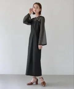 入学式/セレモニー⌇タイトキャミワンピース シースルーセット【CLEIO】