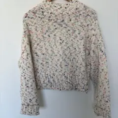 カラフルネップニットセーター