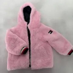 TOMMY HILFIGER ピンク ボアアウター XXS