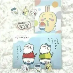 ちいかわ　 ハチワレ　 うさぎ　 ポストカード ブロマイド フラットシール