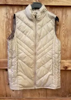 タグ付き Laliberte ダウン ベスト サイズ L グレージュ