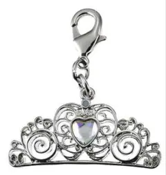 ディズニーストア プリンセス　シークレットキーチェーン　ティアラ　シンデレラ