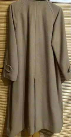 CLASS クラス ノーカラー ダブルロングコート グレー - メルカリ