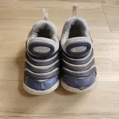 Nike　ダイナモフリー　キッズシューズ グレー/ブルー １５cm　１６cm