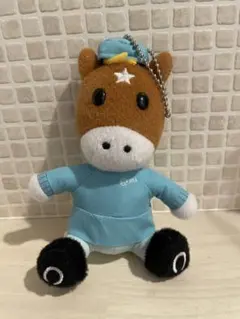 非売品JRA ターフィー君 ぬいぐるみ キーホルダー