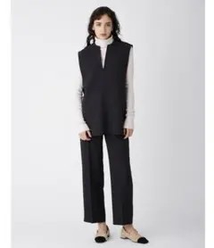 Mila Owen ブラックノースリーブベスト　セットアップ