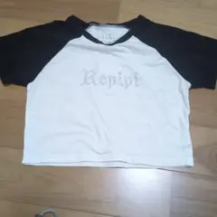 repipi armario ラインストーン ロゴ Tシャツ S