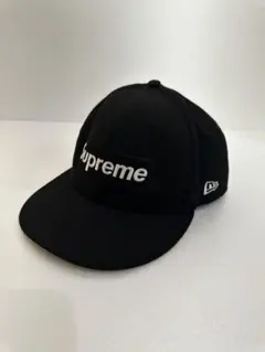 Supreme No Comp Box Logo New Era BLACK