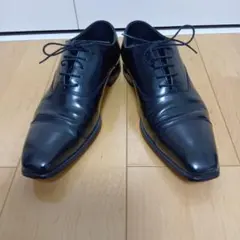 【REGAL】黒 レザー ストレートチップサイズ:24.0cm