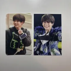 なにわ男子 長尾謙杜 トレーディングカード 2枚