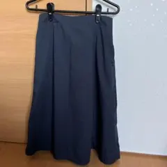 LEPSIM ネイビー タック入スカート