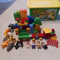 LEGO deplo レゴデュプロ 楽しいどうぶつえん7618 基礎板2304