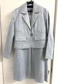 授乳口付き マタニティー フォーマル ワンピース ミルクティー