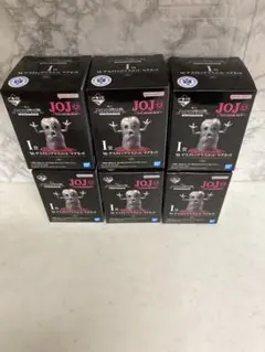 【内袋未開封】一番くじ ジョジョの奇妙な冒険 メタリカ 6種フルコンプセット