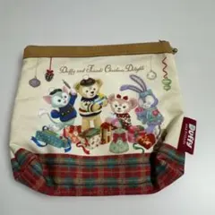 ダッフィー　ポーチ　クリスマス