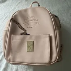 アリエルデザイン ピンクリュック　ディズニーストア