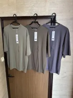 ユニクロ　エアリズムコットンオーバーサイズTシャツ新品未使用3枚セット