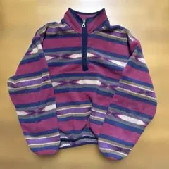 Woolrich ネイティブ柄 USA製 フリース ハーフジップ ウールリッチ