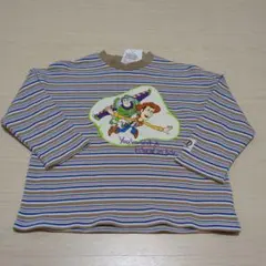 新品！ディズニー　トイストーリー　ウッディ　バズライトイヤー　ロンT　Tシャツ