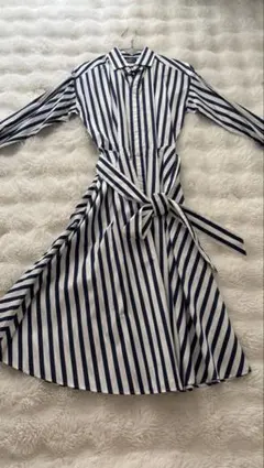 Polo by Ralph Lauren ストライプシャツワンピース