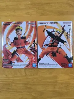 【未開封】ゲームセンタープライズ景品NARUTO72シリーズフィギュア2体セット