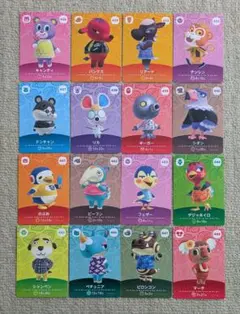 【匿名配送】どうぶつの森 amiiboカード　第5弾16枚セット　アミーボカード