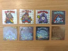 当時物】旧ビックリマン ヘッド8枚 初代ロッテ正規品 ＋おまけ3枚 