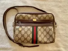 【OLD】GUCCI GGキャンバスショルダーバッグ
