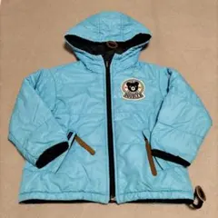 ★ダブルビー★アウター ジャンバー 90cm リバーシブル ブルー＆ブラック