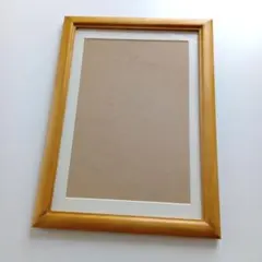 木製額縁 A4 フォトフレーム　235×336mm用紙まで収納可能