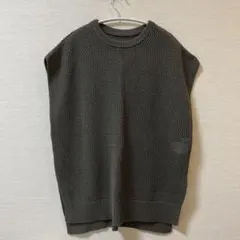 グローバルワーク　洗えるメッシュプルオーバーフレンチスリーブ