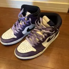 NIKEのAIR JORDAN 1 RETRO HIGH OG コートパープル