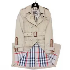 現行 金ボタン BURBERRY LONDON レディース トレンチコート