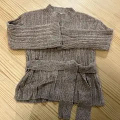 SENSE OF PLACE リブ編みセーター フリーサイズ