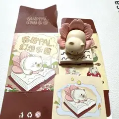 猫猫PAL 幻想楽園 フィギュア 猫と花 インテリア