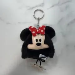 ファンキャップミニーマウス ぬいぐるみキーホルダー