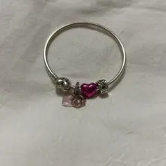 pandora パンドラスタイル ブレスレット チャーム付き未使用((最終値下げ