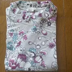 シルバーミセス　Misha Glee フラワープリント 長袖カットソー