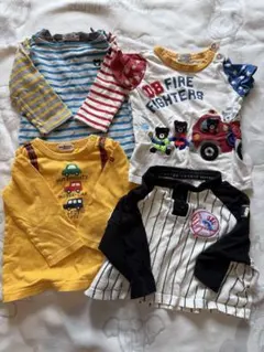 ミキハウス　ダブルビー　ホットビスケッツ　3枚セット　80 +おまけ１着