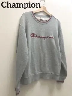 Champion チャンピオン　メンズ　Lサイズ スウェット　グレー　裏起毛