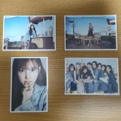 TWICE　ポスカ　写真　4枚セット