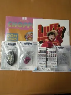 ONE PIECE クリアファイル & ステッカーセット