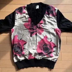 Paul Smith バラ柄 Vネックニット秋冬春