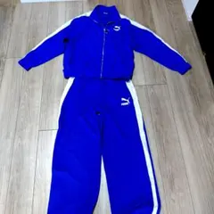 PUMA ジャージ上下セット Lサイズ 青
