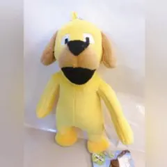 ヒューマンフォールフラット バディ マスコット 黄色い犬 ぬいぐるみ