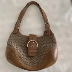 COACH コーチ ワンショルダーバッグ ブラウン レディース ハンドバッグ 鞄